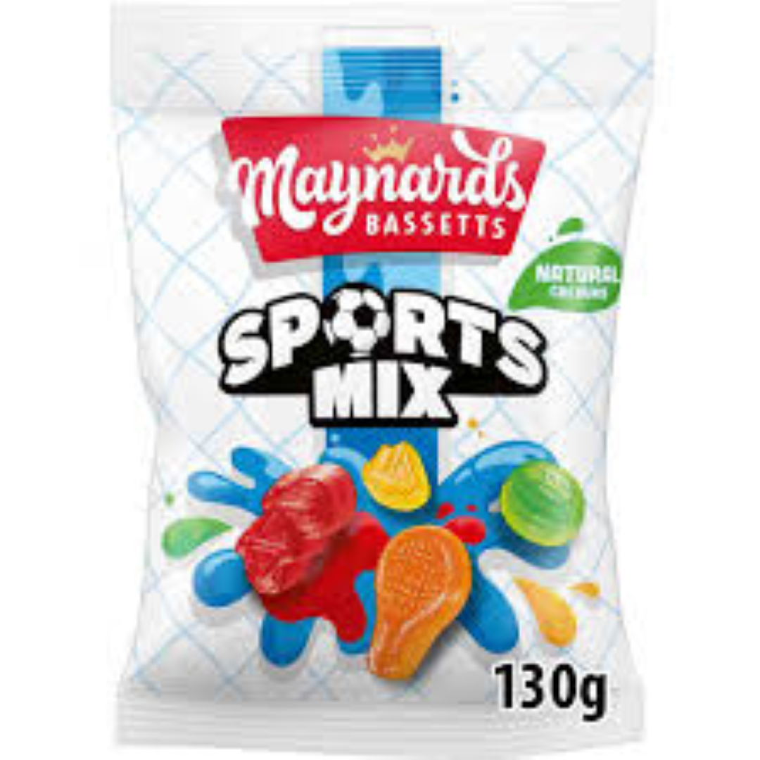 MAYNARDS BASSETTS SPORTS MIX 130G